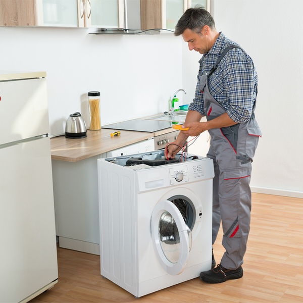 can you walk me through the steps of troubleshooting my washer issue in Unionville NC